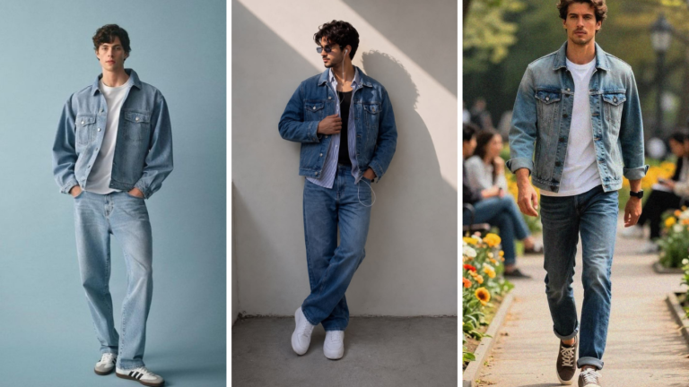 20 Denim Jacket Outfit Ideas for Men to Copy This Season