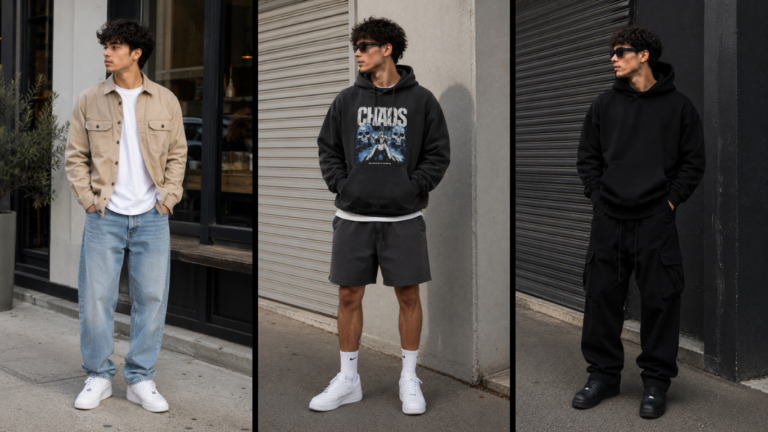 12 Streetwear Outfits for Men Under $100 (Affordable Fits)