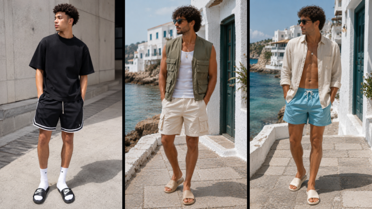 Sandals and Slides Outfits for Men: 12 Ways to Wear Them